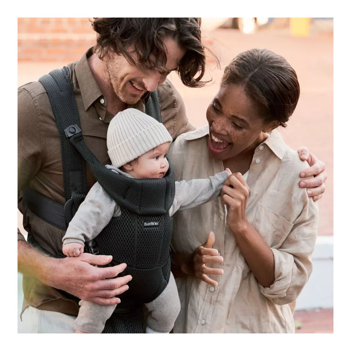 Baby Carrier Free 3D Mesh - Black