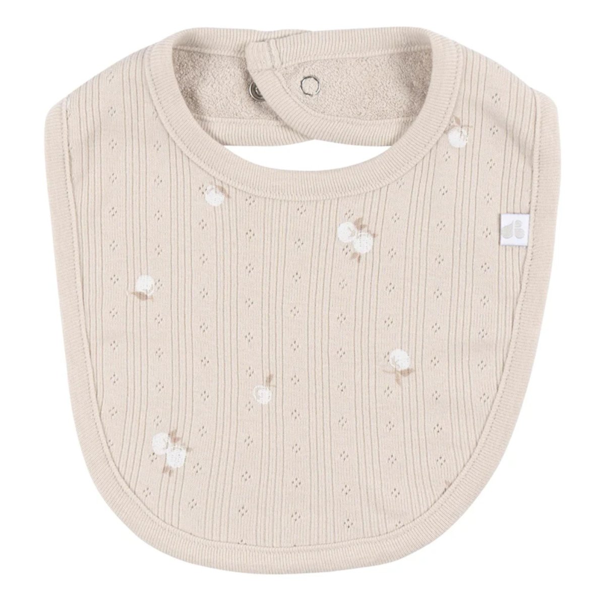 Baby Neutral 3-Pack Bibs - Tan