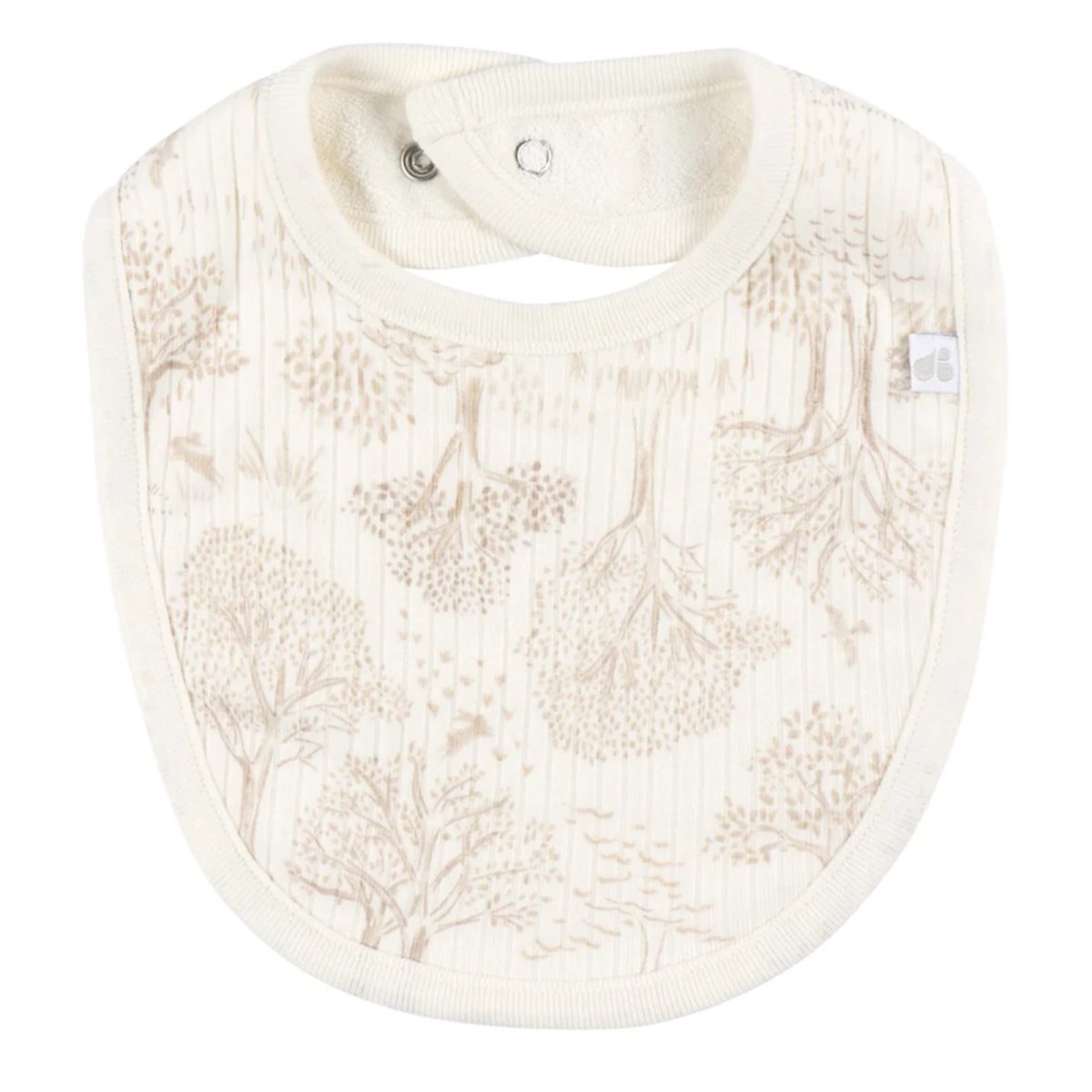 Baby Neutral 3-Pack Bibs - Tan