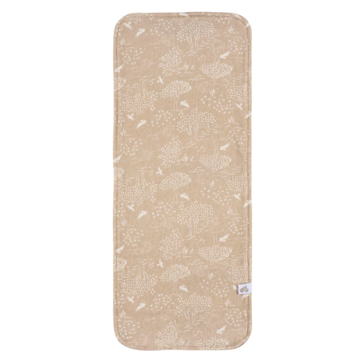 Baby Neutral 3-Pack Burplcoths - Tan