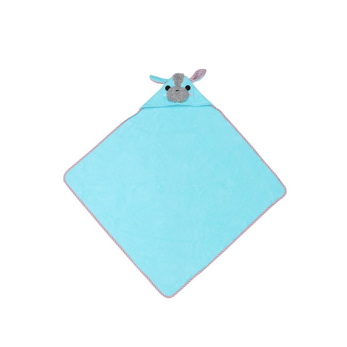 Baby Snow Terry Hooded Bath Towel - Yoko Yorkie