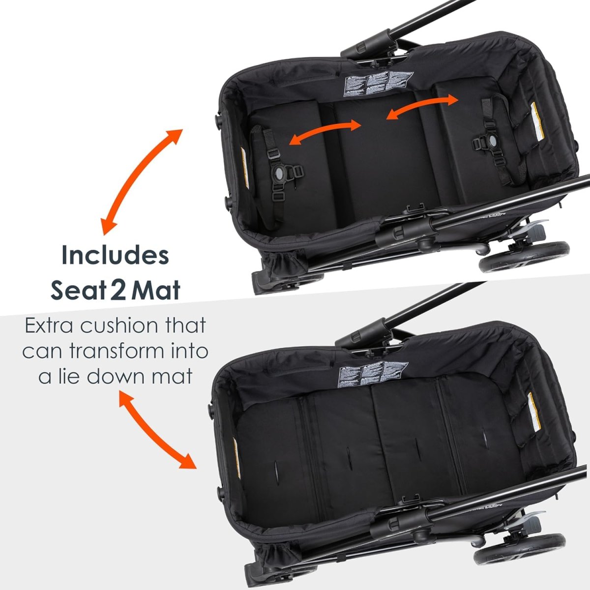 Expedition 2-in-1 Stroller Wagon - Liberty Midnight