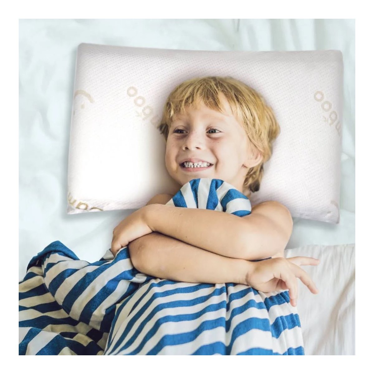 Toddler Pillow with Bamboo Pillow Case