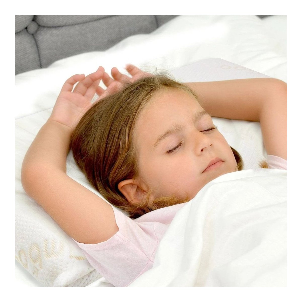 Toddler Pillow with Bamboo Pillow Case