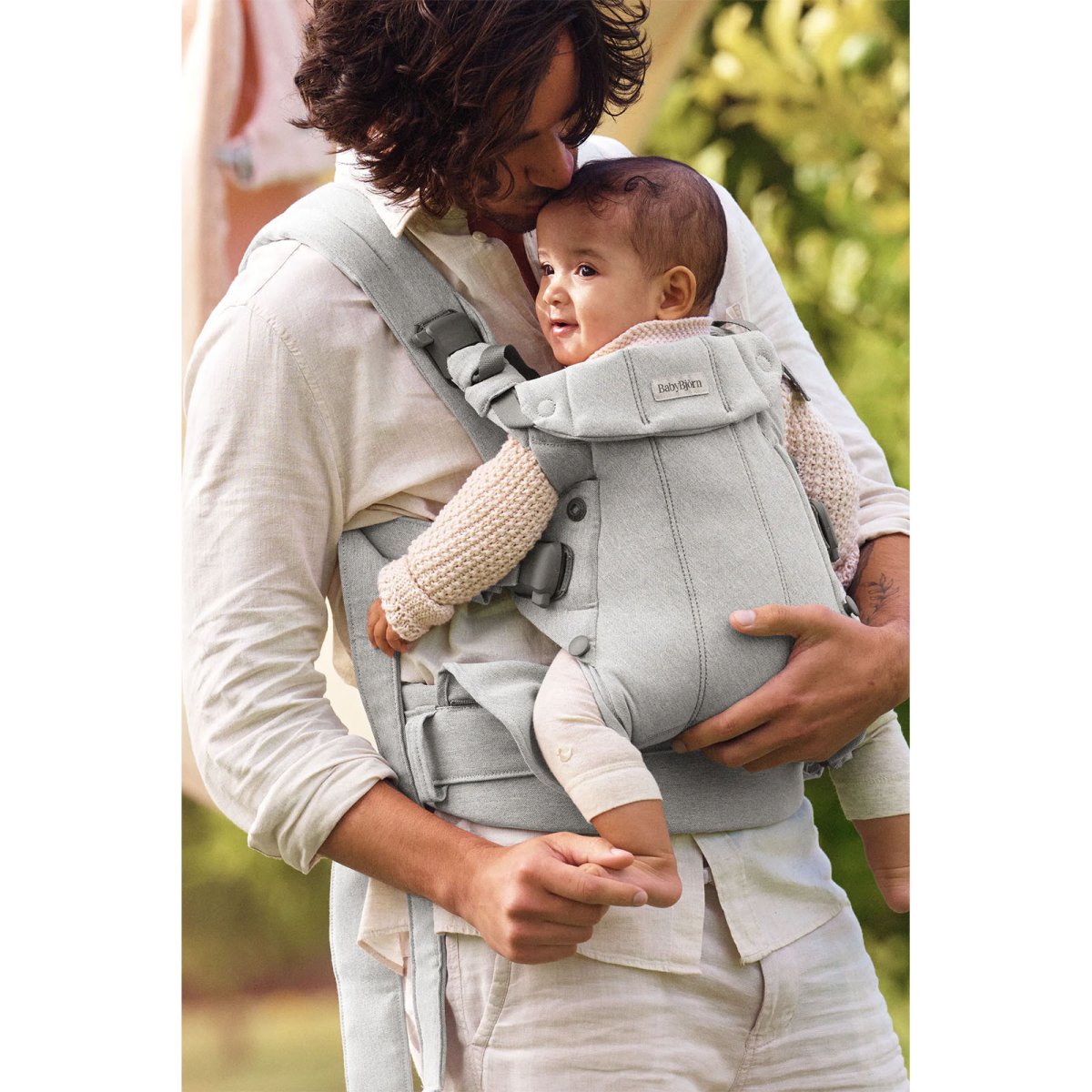 Baby Carrier Harmony Woven Melange Light Gray