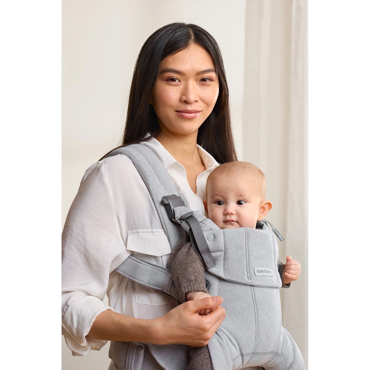 Baby Carrier Harmony Woven Melange Light Gray