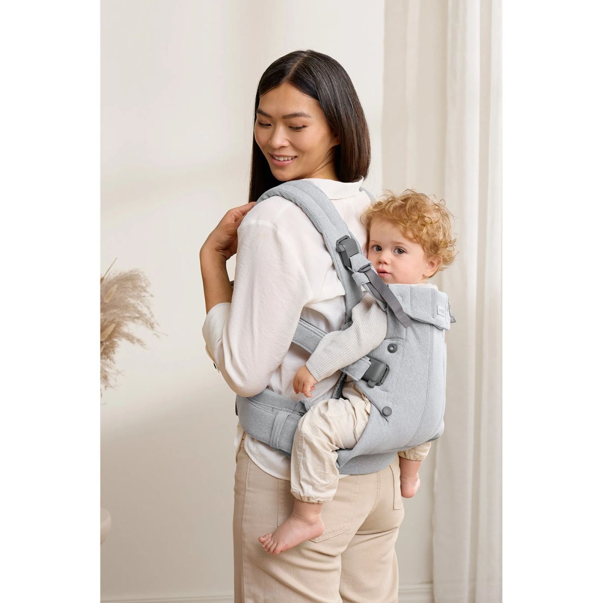 Baby Carrier Harmony Woven Melange Light Gray
