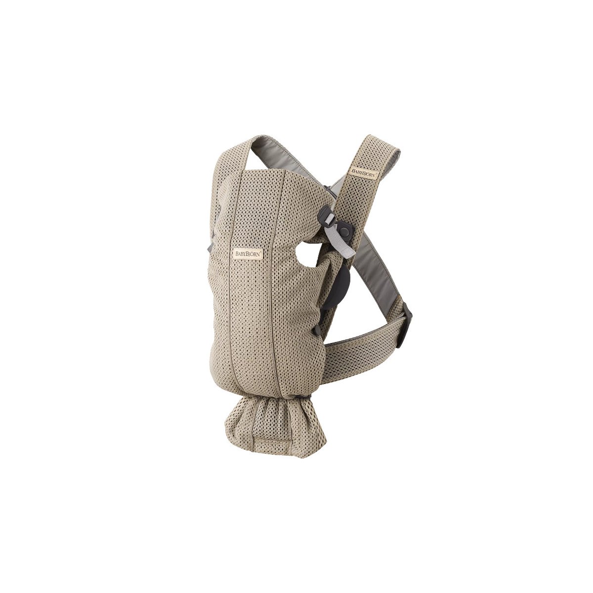 BabyBjorn Baby Carrier Mini 3D Mesh Grey Beige