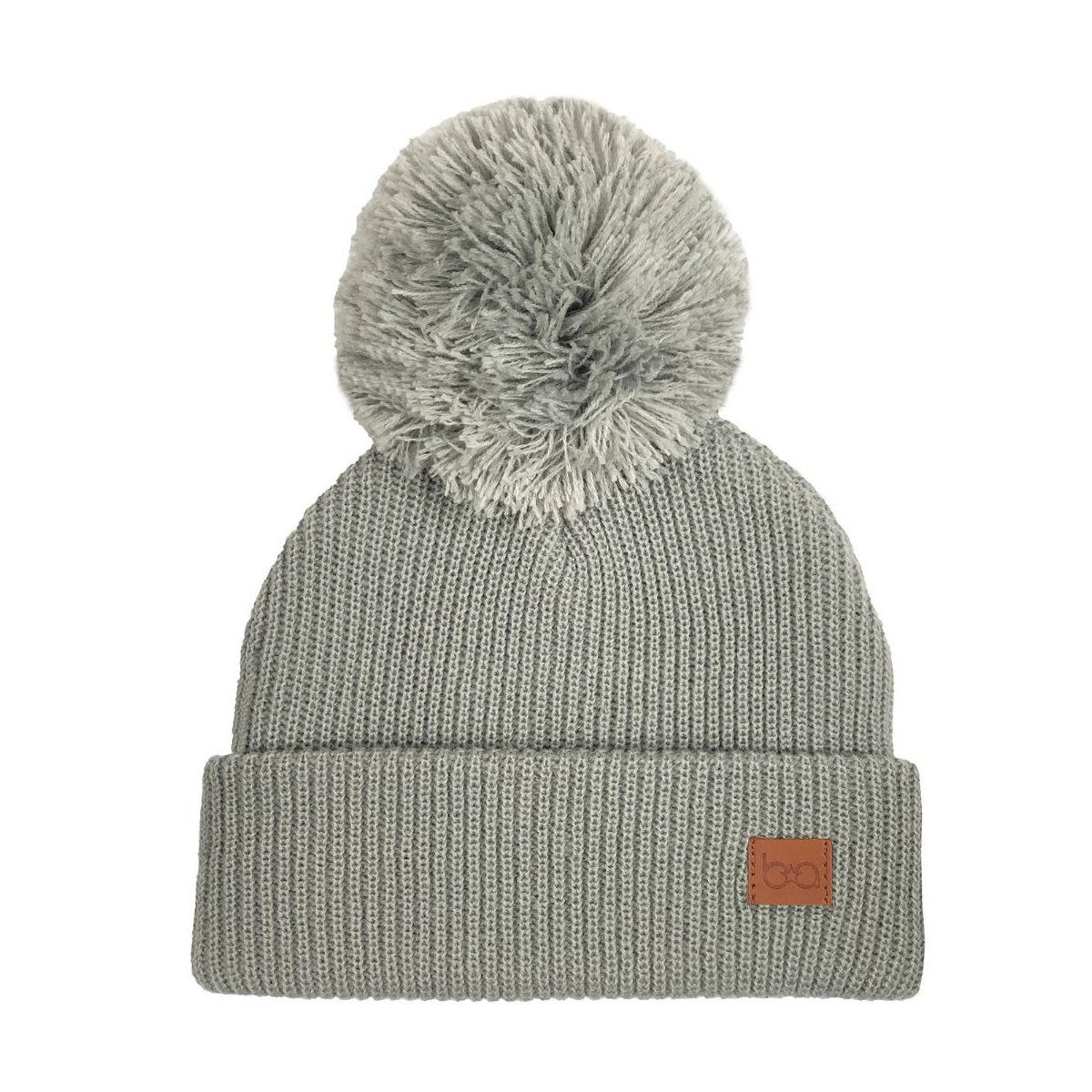 PomPom Toque - Light Grey