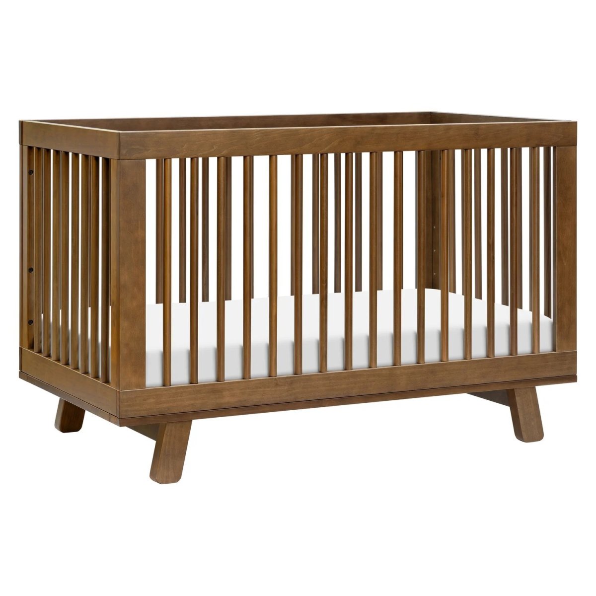 Scoot 3 In 1 Convertible Crib - Natural Walnut