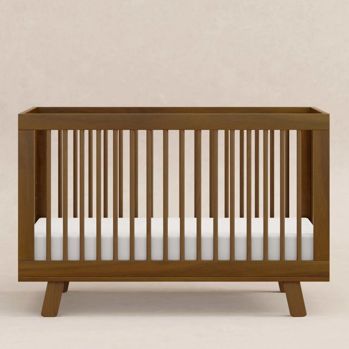 Scoot 3 In 1 Convertible Crib - Natural Walnut