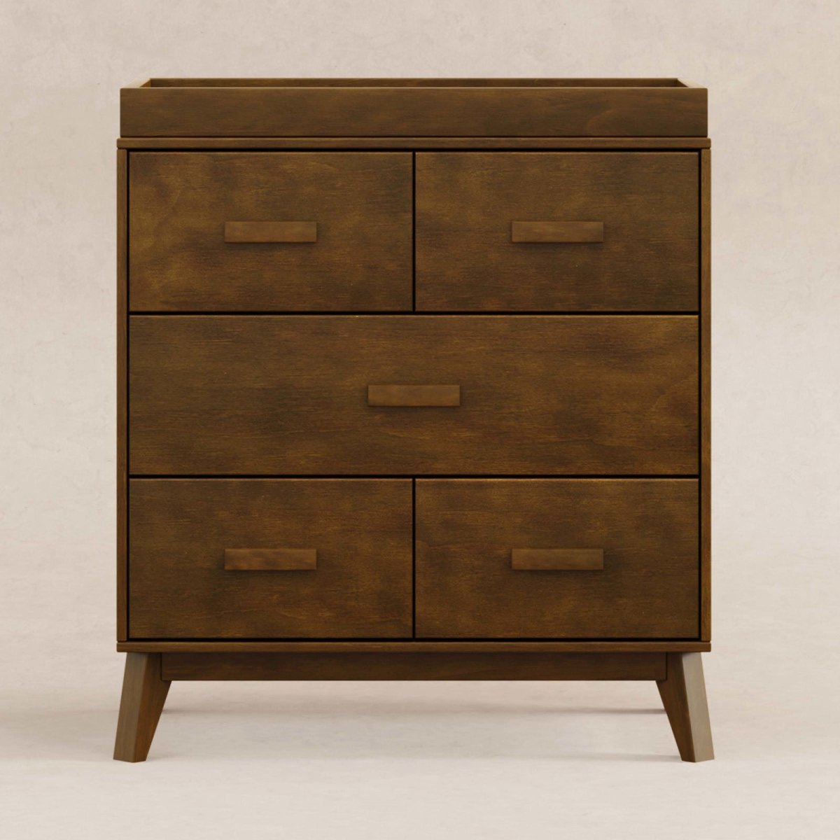 Scoot 3 Drawer Changer Dresser - Natural Walnut