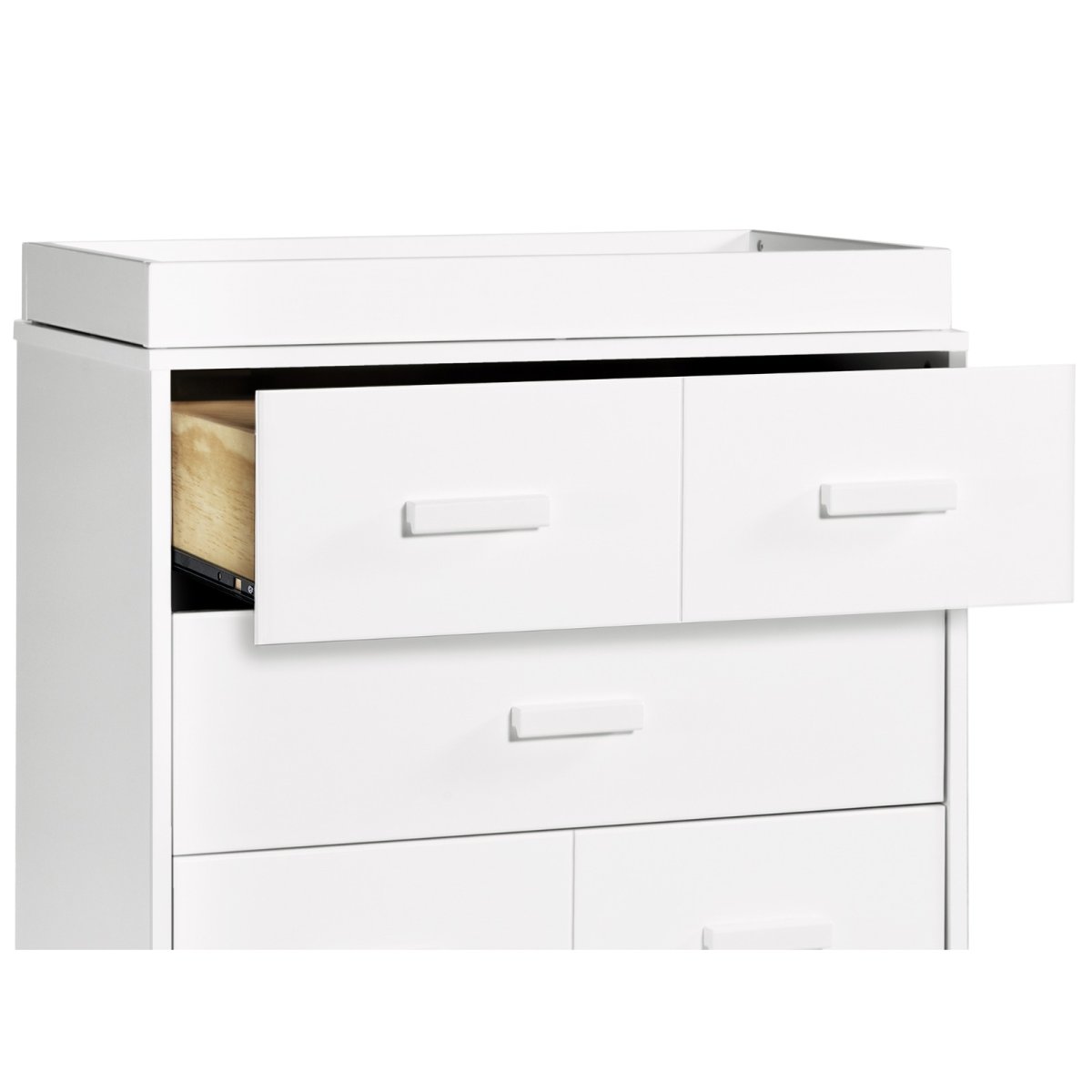 Scoot 3 Drawer Changer Dresser - White