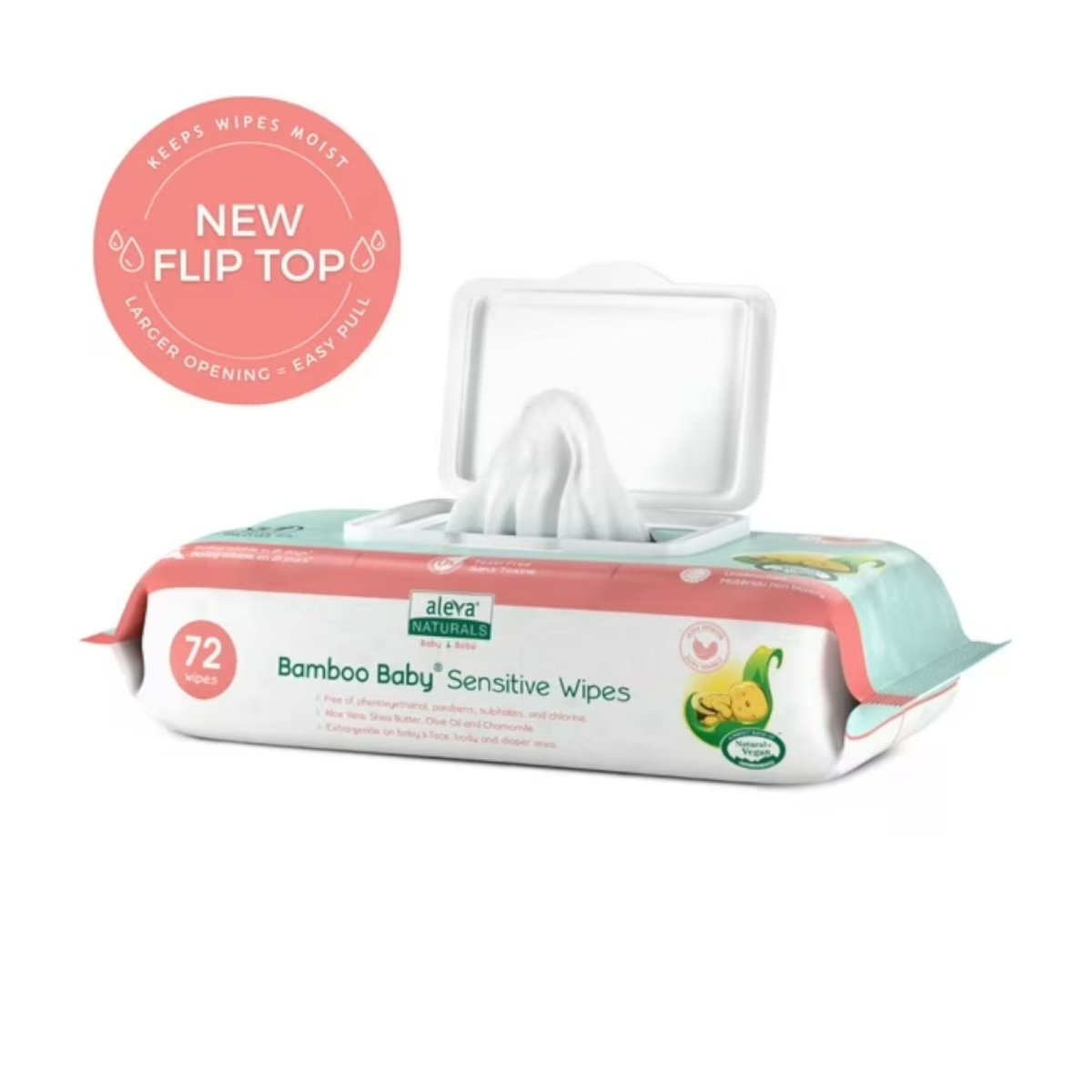 Bamboo Baby Sensitive Wipes Club Pack 216ct
