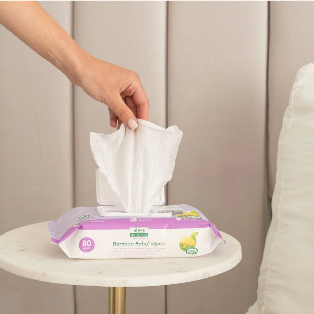 Bamboo Baby Travel Wipes 30 Count