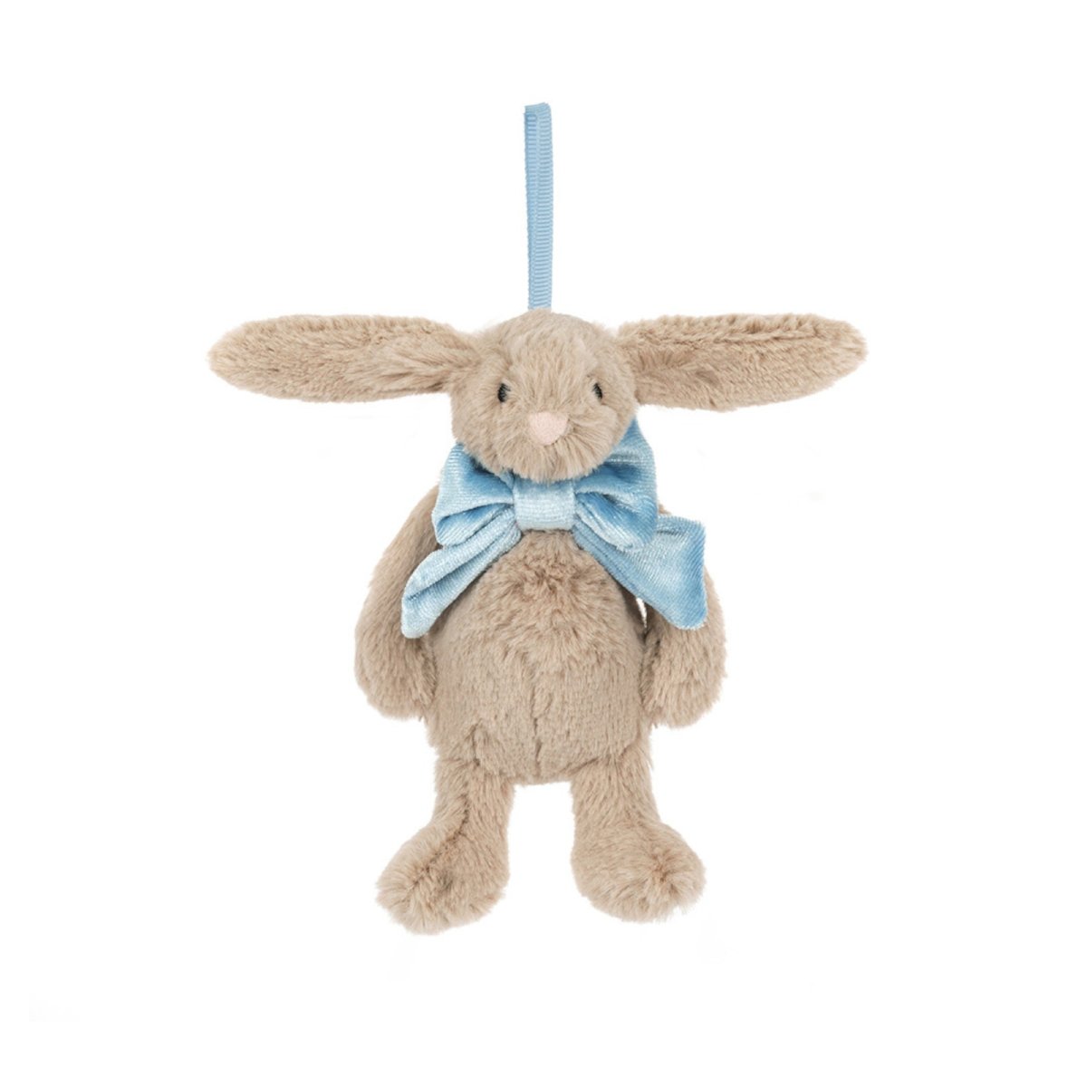 Bashful Beige Bunny Ornament