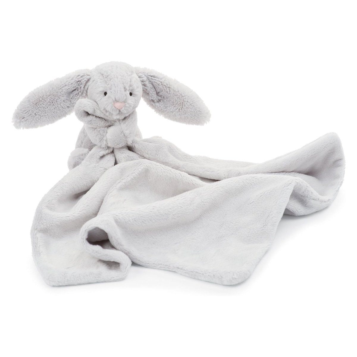Bashful Grey Bunny Soother (RECYCLED FIBERS)