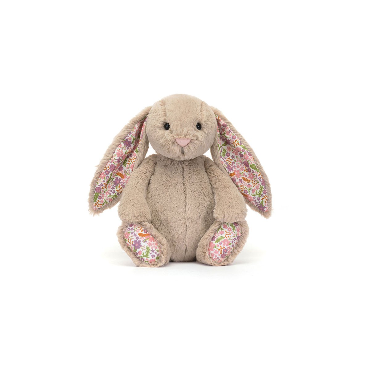 Beige Bunny Little - Floral Ears