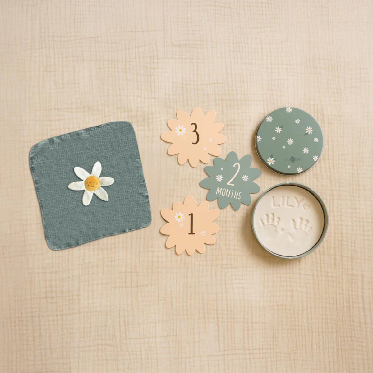 Birth Gift Set - Daisy Blue