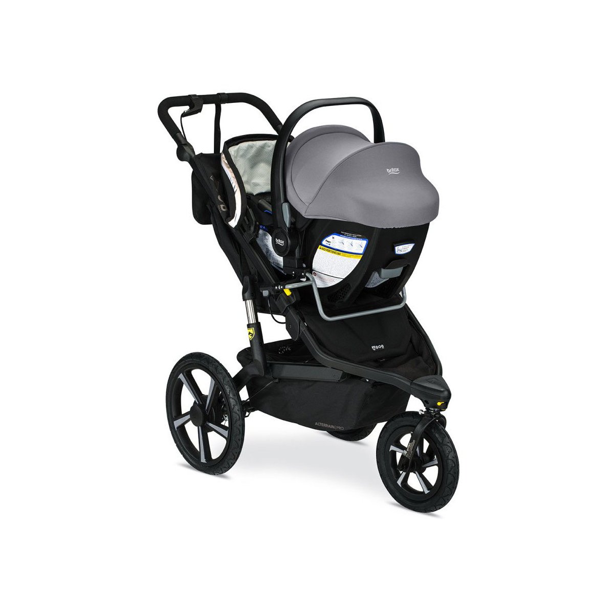 Jogging Stroller (Single) Adapter for Select Britax Infant Car Seats with ClickTight 