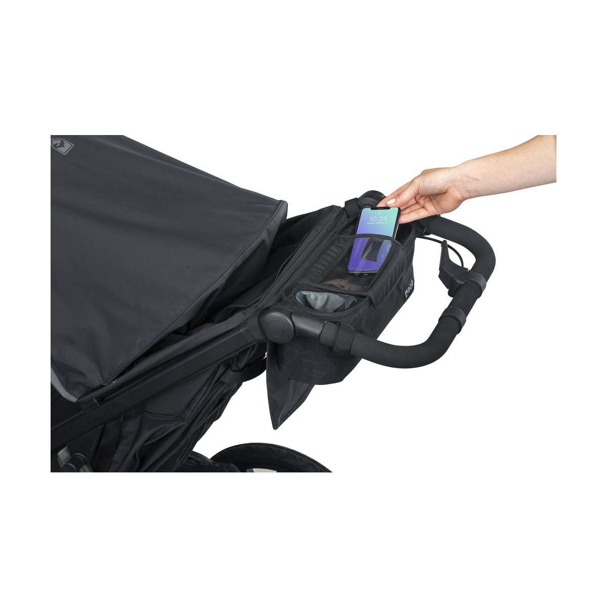 Deluxe Handlebar Console With Tire Pump