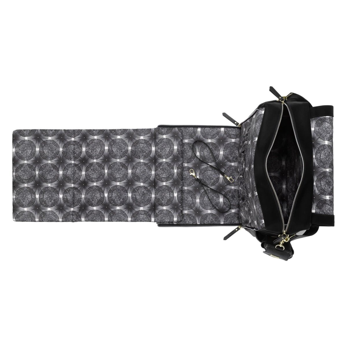 Boxy Backpack Diaper Bag - Twilight Black