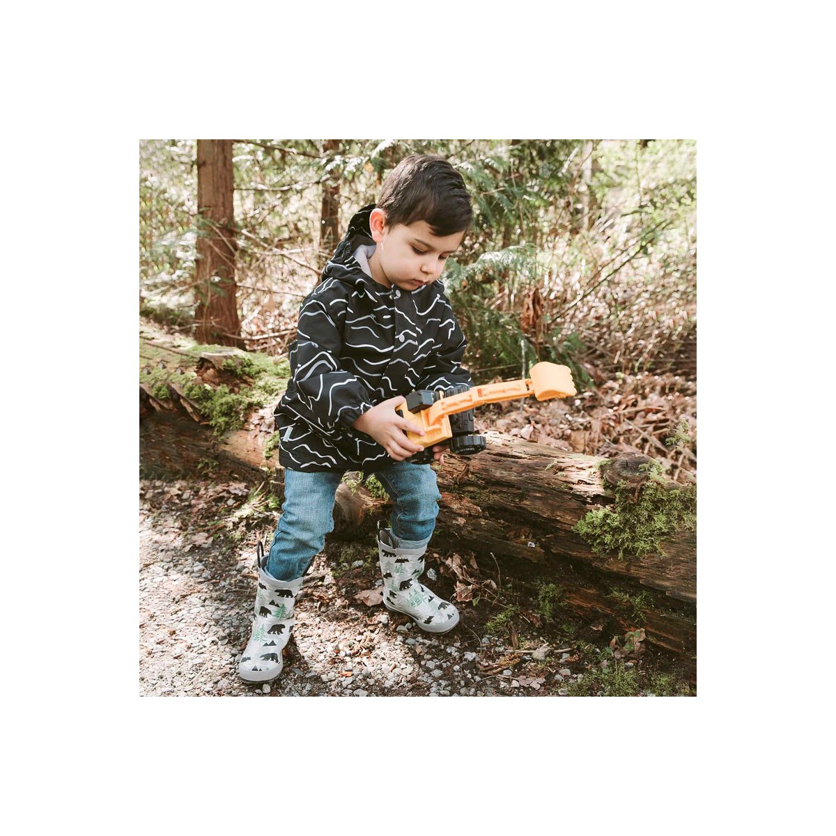 Puddle-Dry Rain Boots - Bear