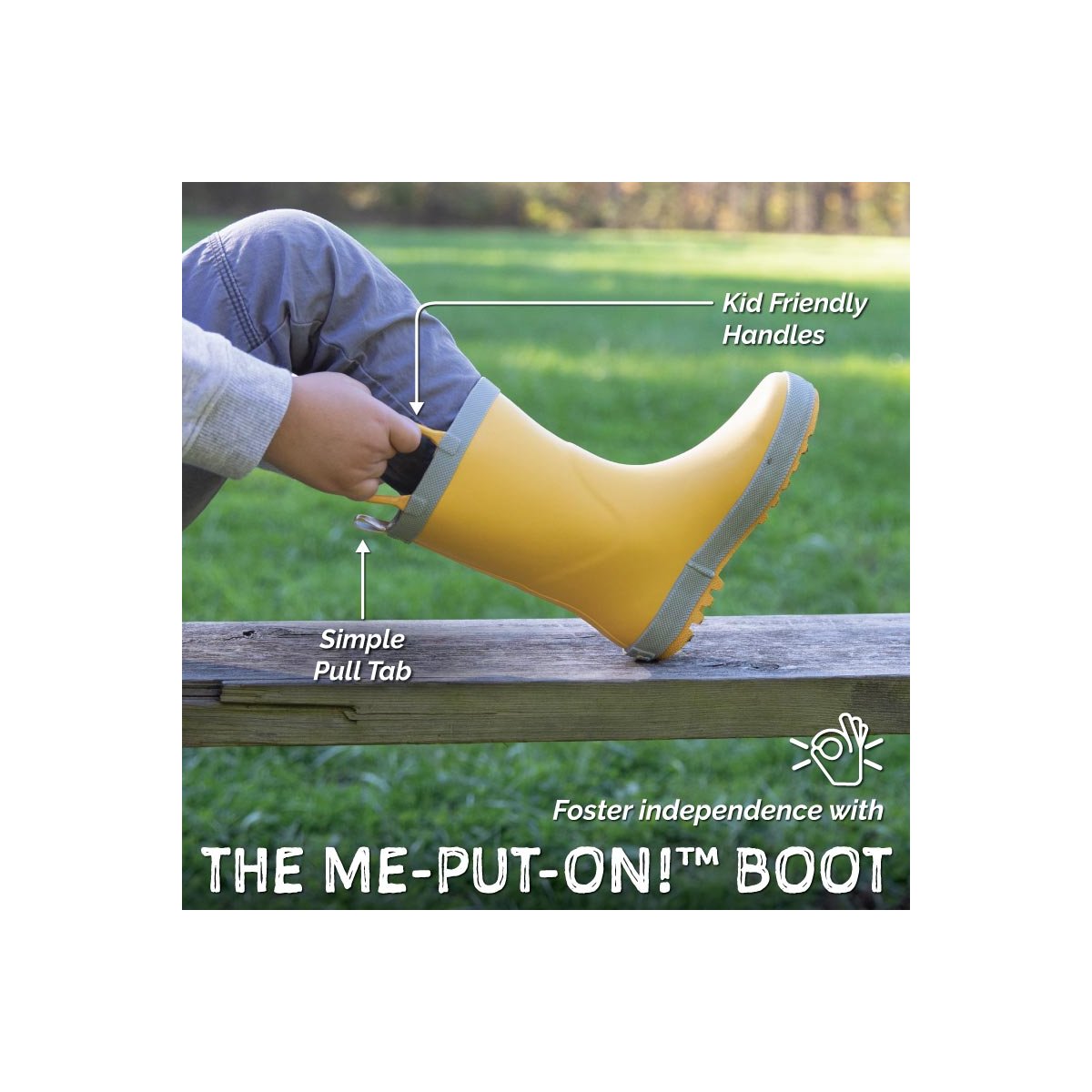 Puddle-Dry Rain Boots - Bear