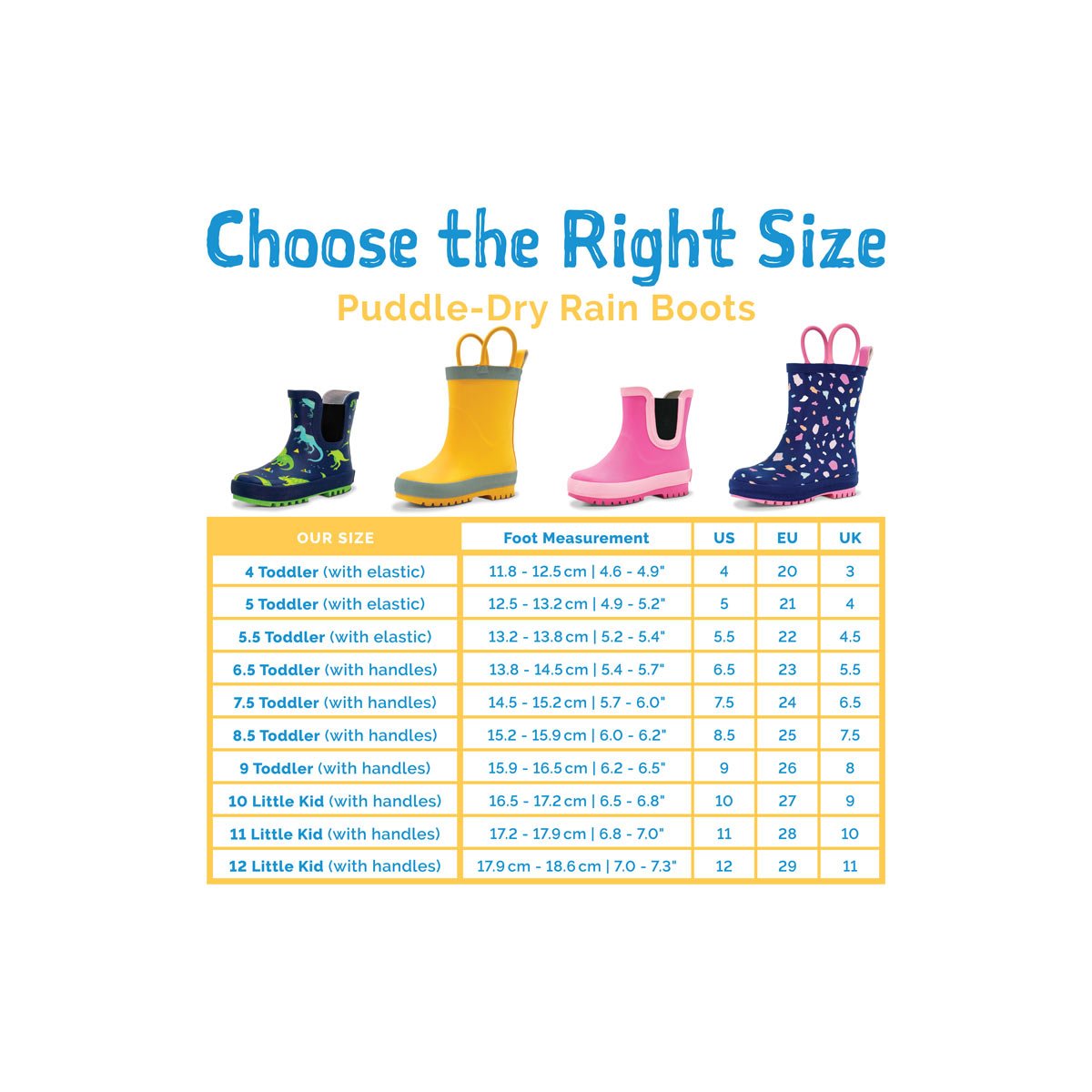 Puddle-Dry Rain Boots - Bear