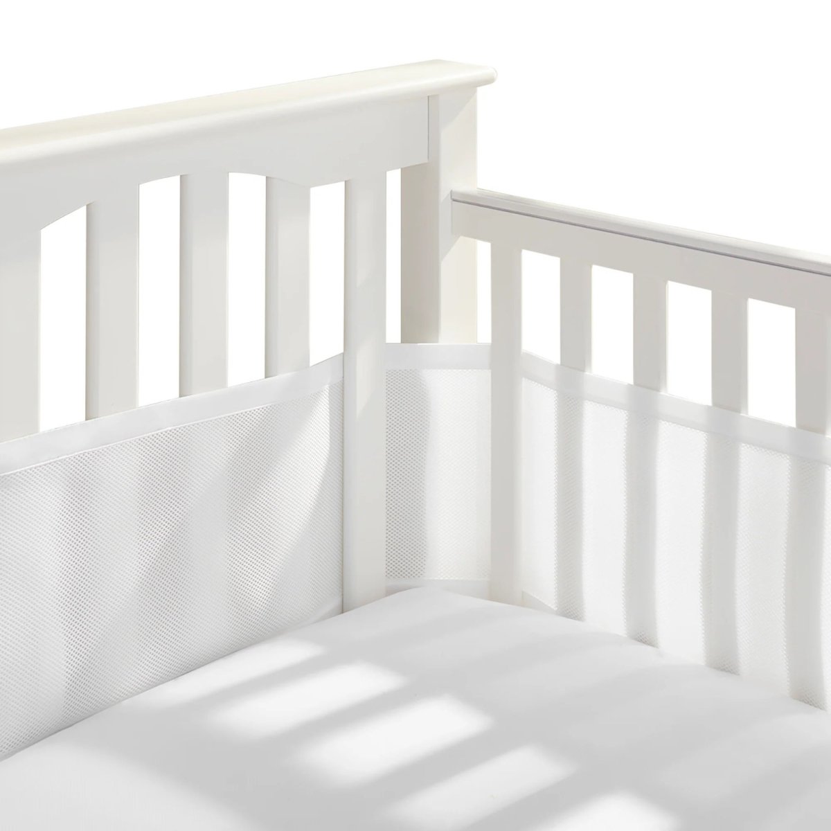 Mesh Crib Liner White