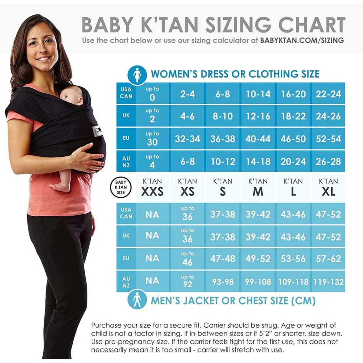Baby Carrier Solid Cotton Warm Cocoa