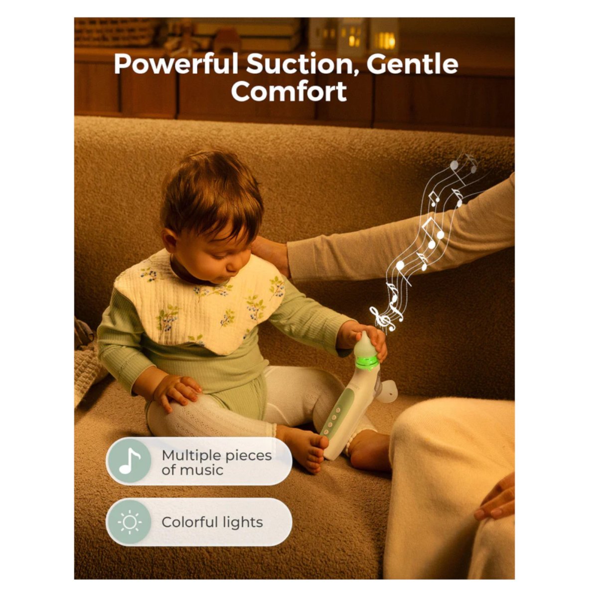 BreezyClear 2in1 Spray & Suction Electric Nasal Aspirator