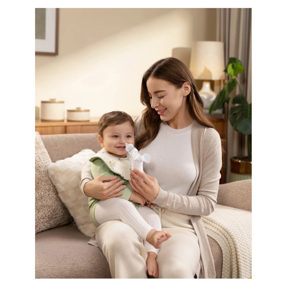 BreezyClear 2in1 Spray & Suction Electric Nasal Aspirator