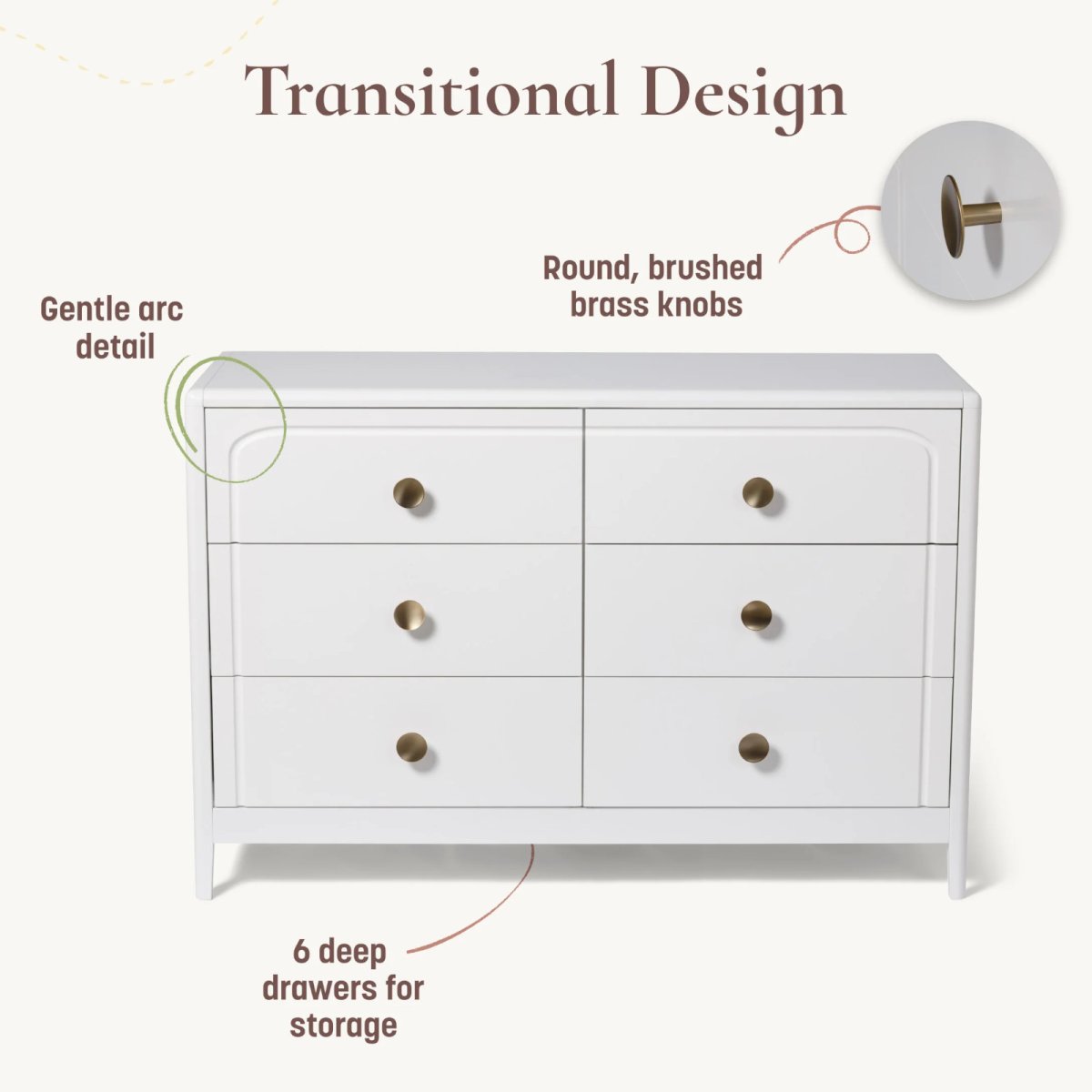 Briar Double Dresser - Bottle Green