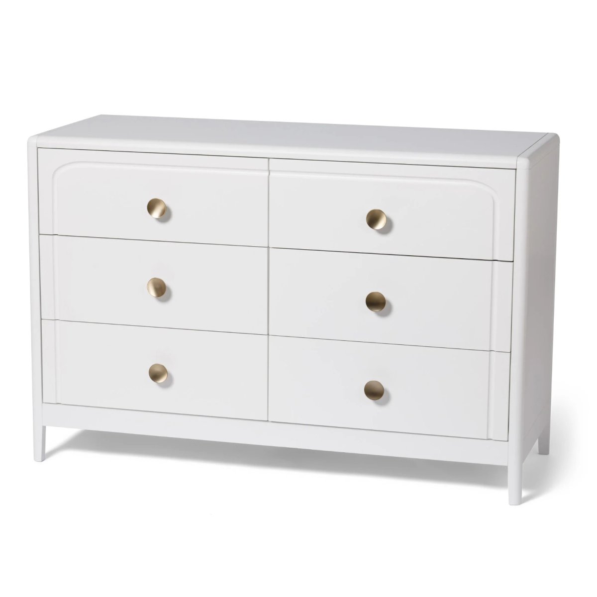 Briar Double Dresser - True White