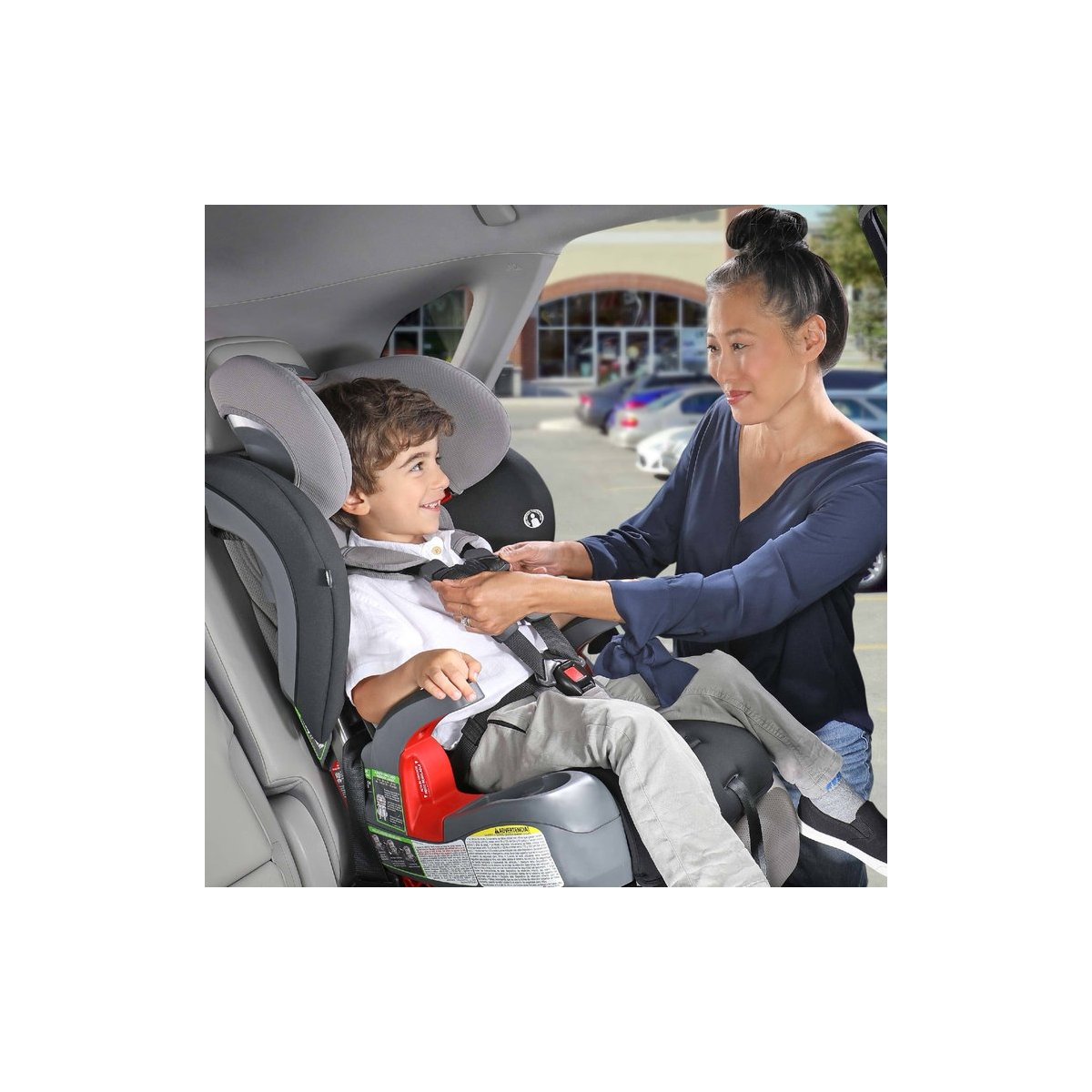 Grow With You Clicktight - Grey Contour Safewash