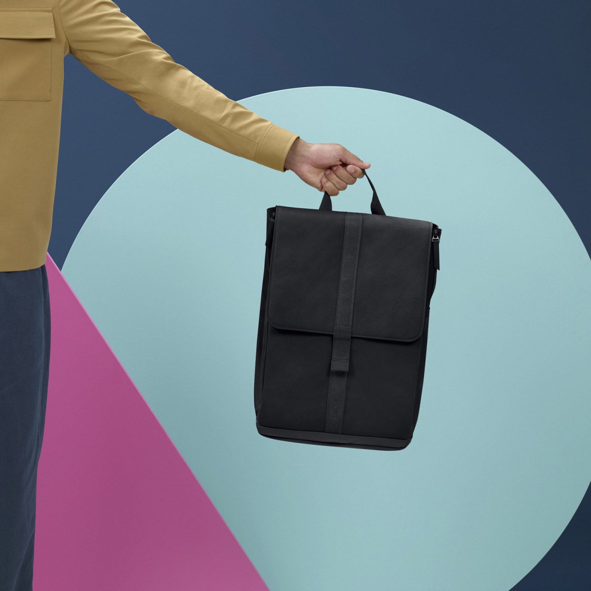 Changing Backpack Midnight Black