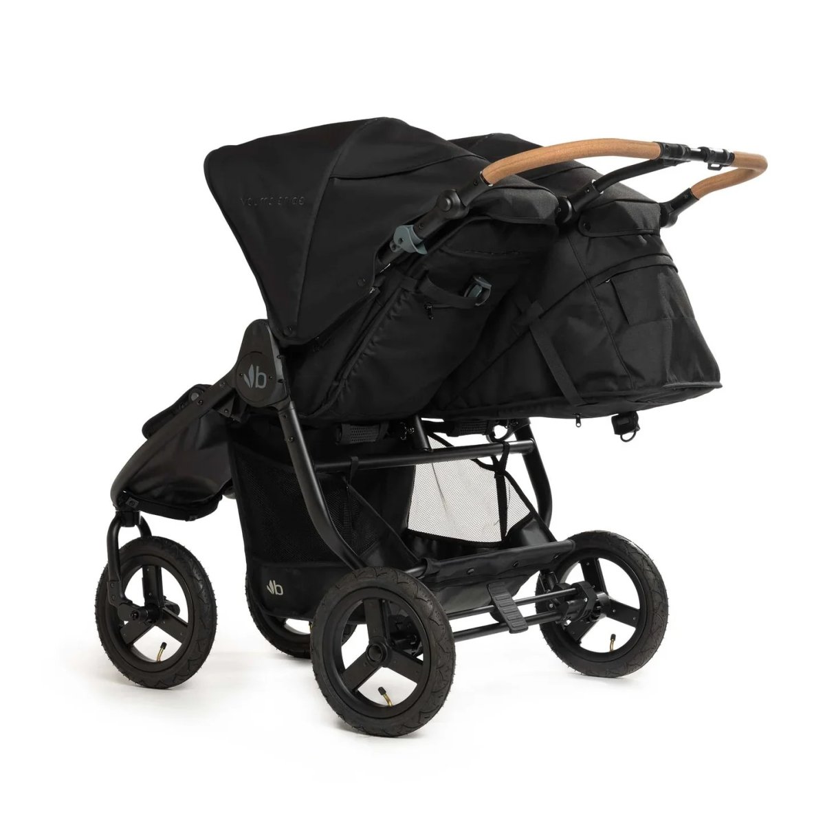 Indie Twin Stroller - Black