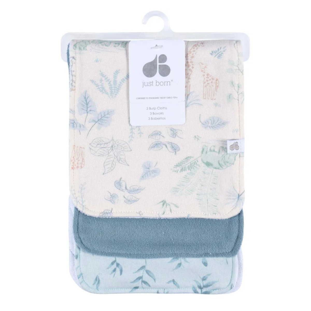 Baby Boy 3-Pack Burpcloths - Blue