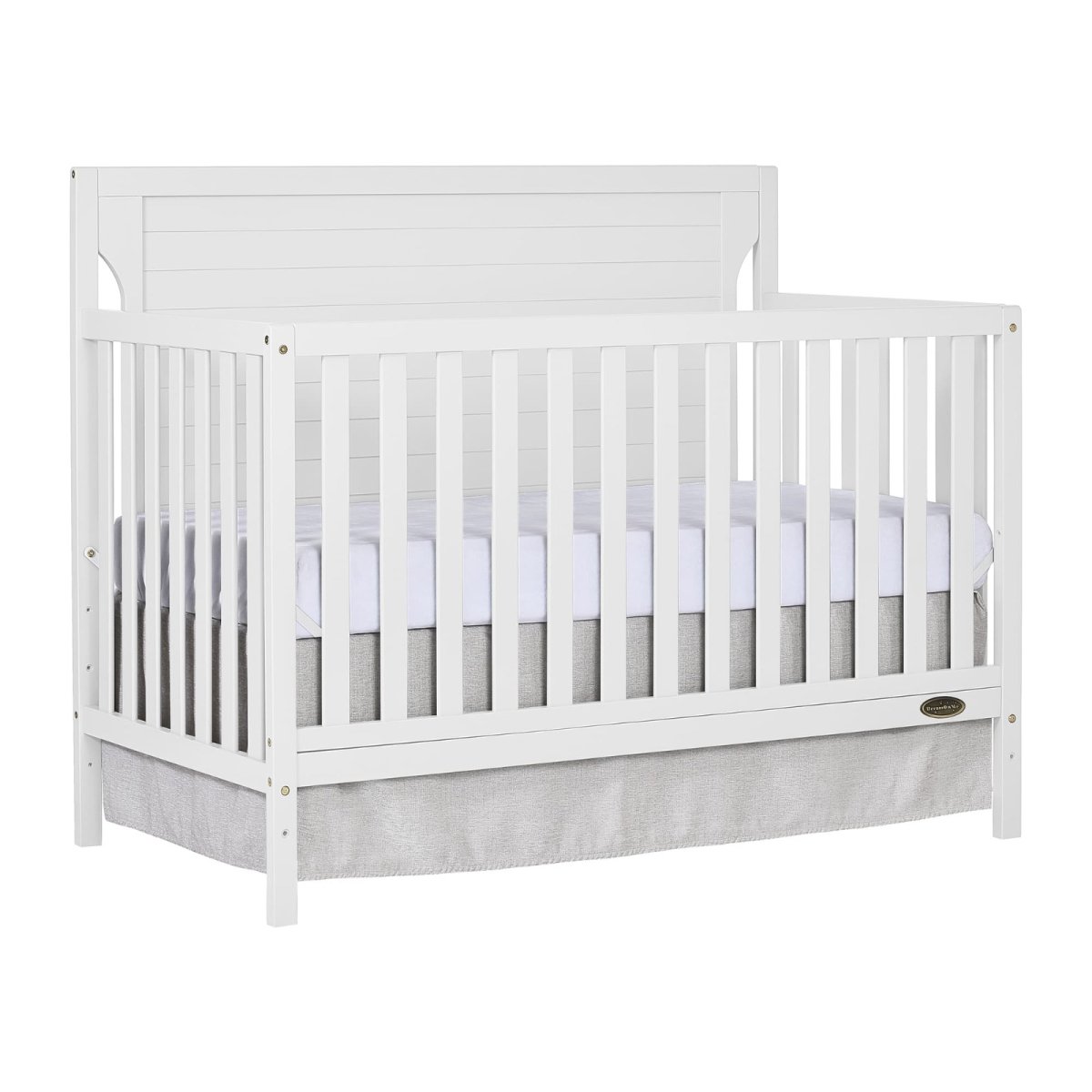 Cape Cod 5 in 1 Convertible Crib - White