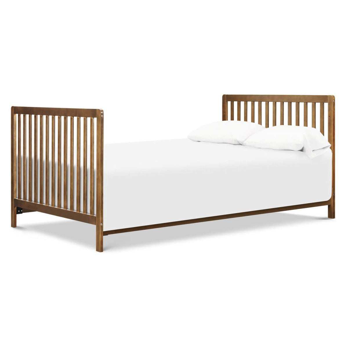 Colby 4 In 1 Convertible Crib with Trundle Drawer - Walnut