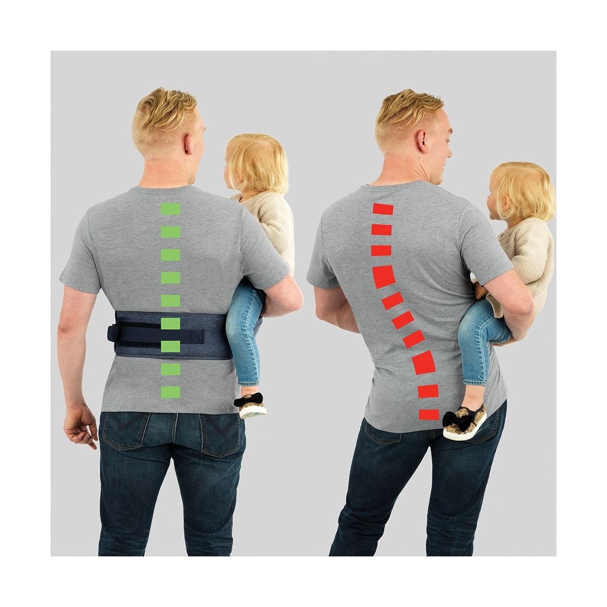 SideKick Hip Seat Baby Carrier - Denim