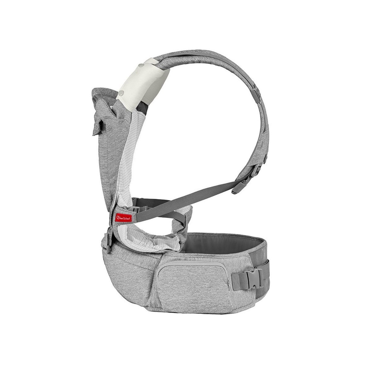 SideKick Plus 3-in-1 Hip Seat Carrier - Titanium / Titane
