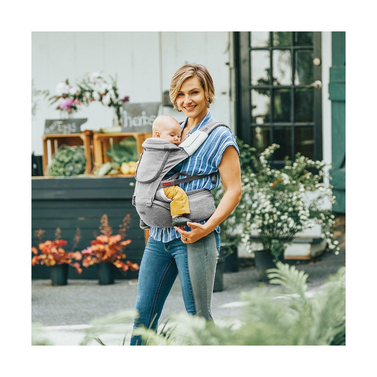 SideKick Plus 3-in-1 Hip Seat Carrier - Titanium / Titane
