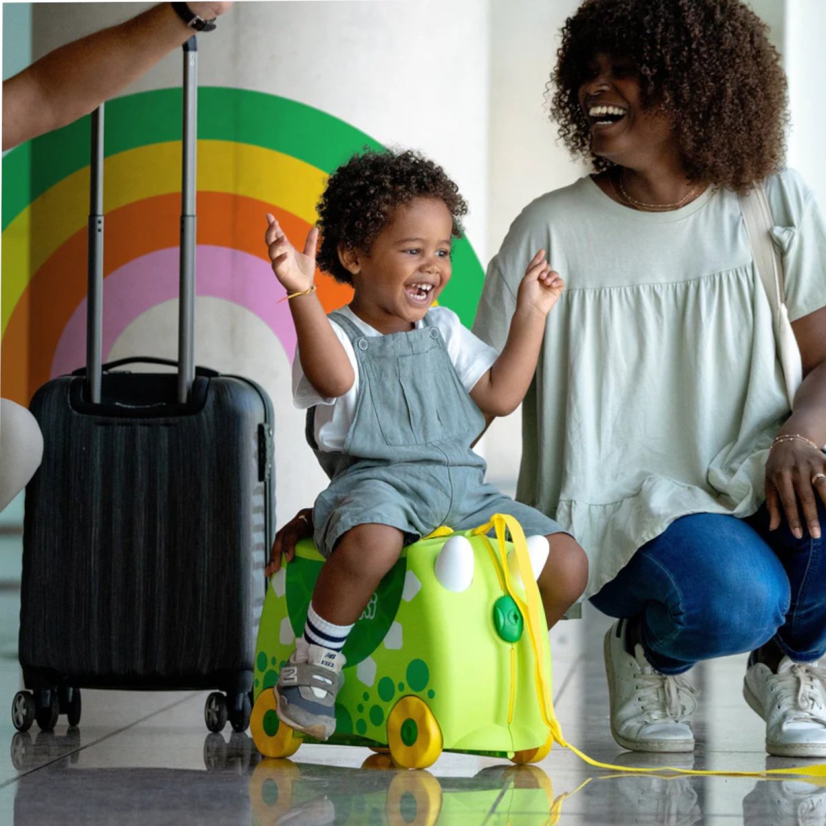 Children Ride On Suitcase - Dudley Dinosaur