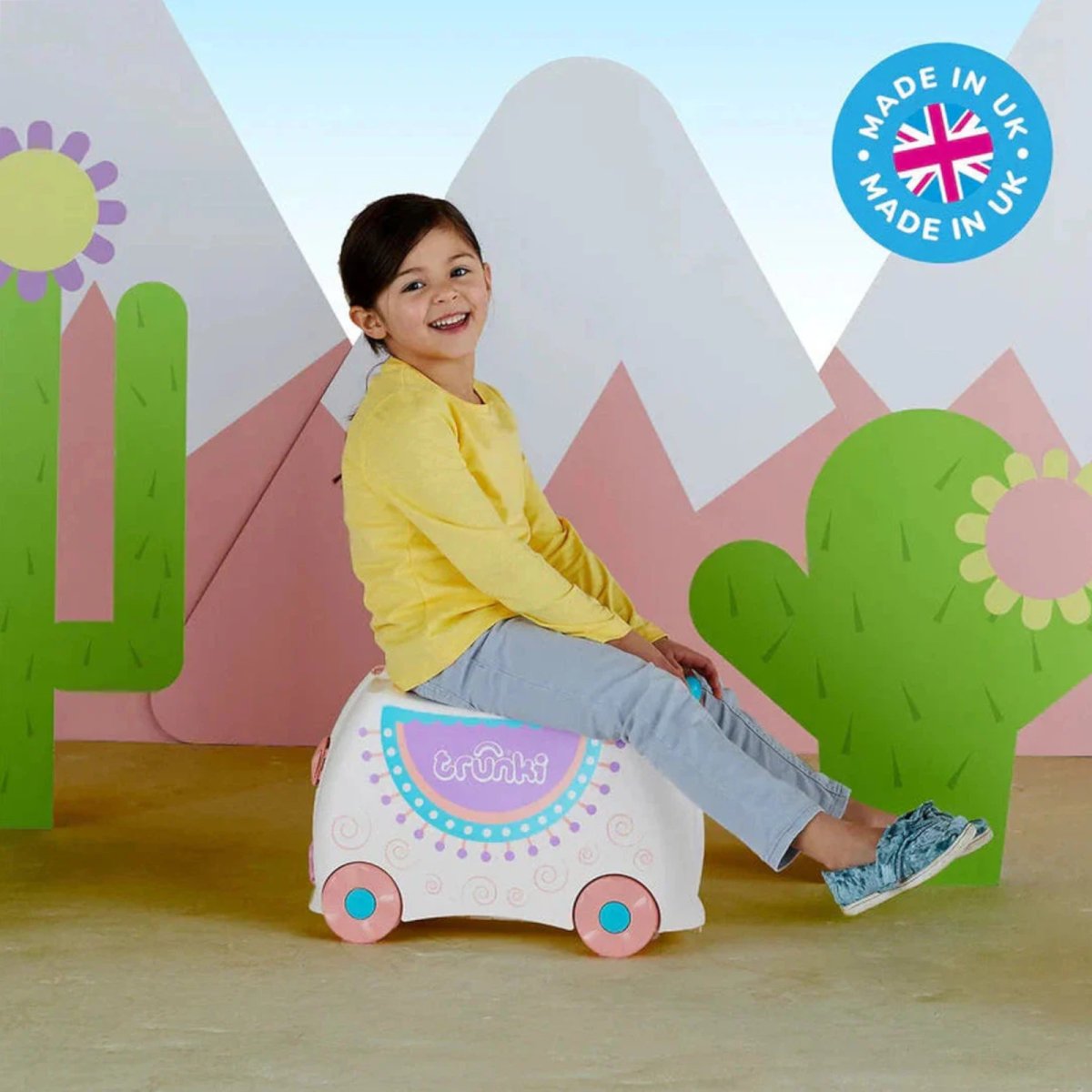 Children Ride On Suitcase - Lola Lamb