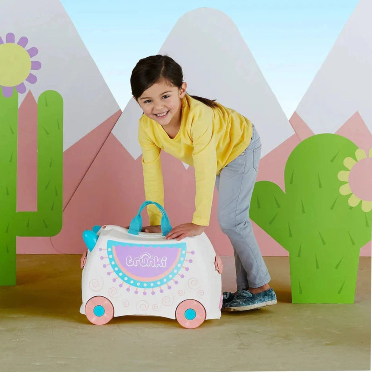 Children Ride On Suitcase - Lola Lamb