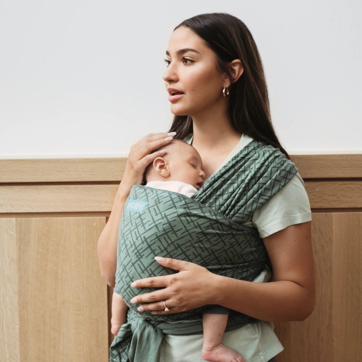 Classic Wrap Baby Carrier - Olive Etch