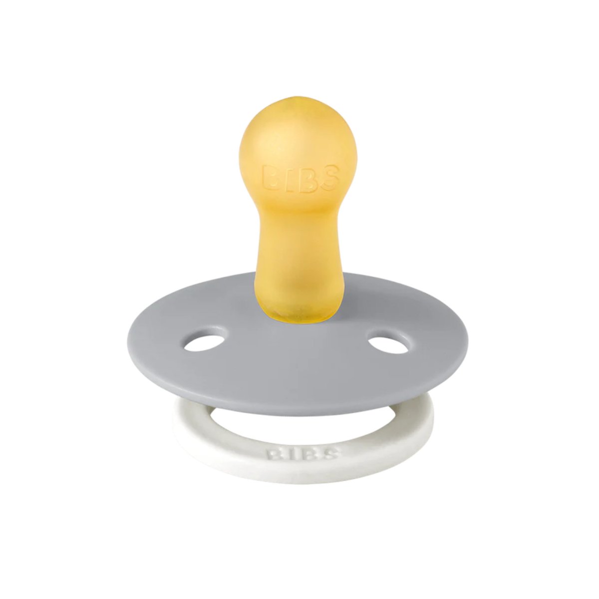 Original COLOUR Latex 2 PK Glow Pacifier - Sage/Cloud - Size 3