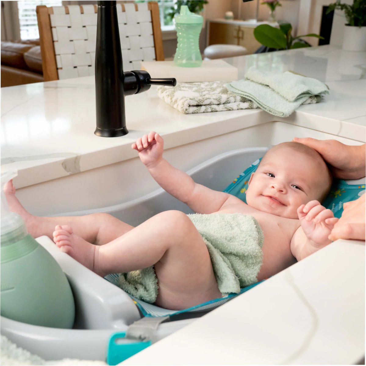 Comfy Clean Deluxe Tub - Grey